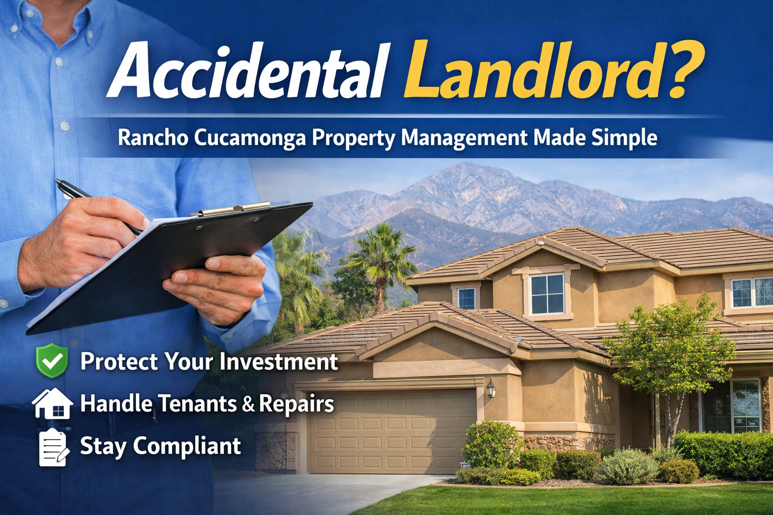 Accidental Landlord in Rancho Cucamonga?