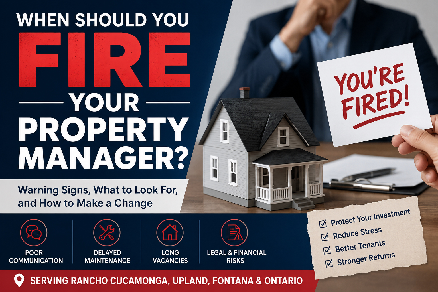 When Should You Fire Your Property Manager? A Guide for Accidental Landlords and Small Rental Property Owners