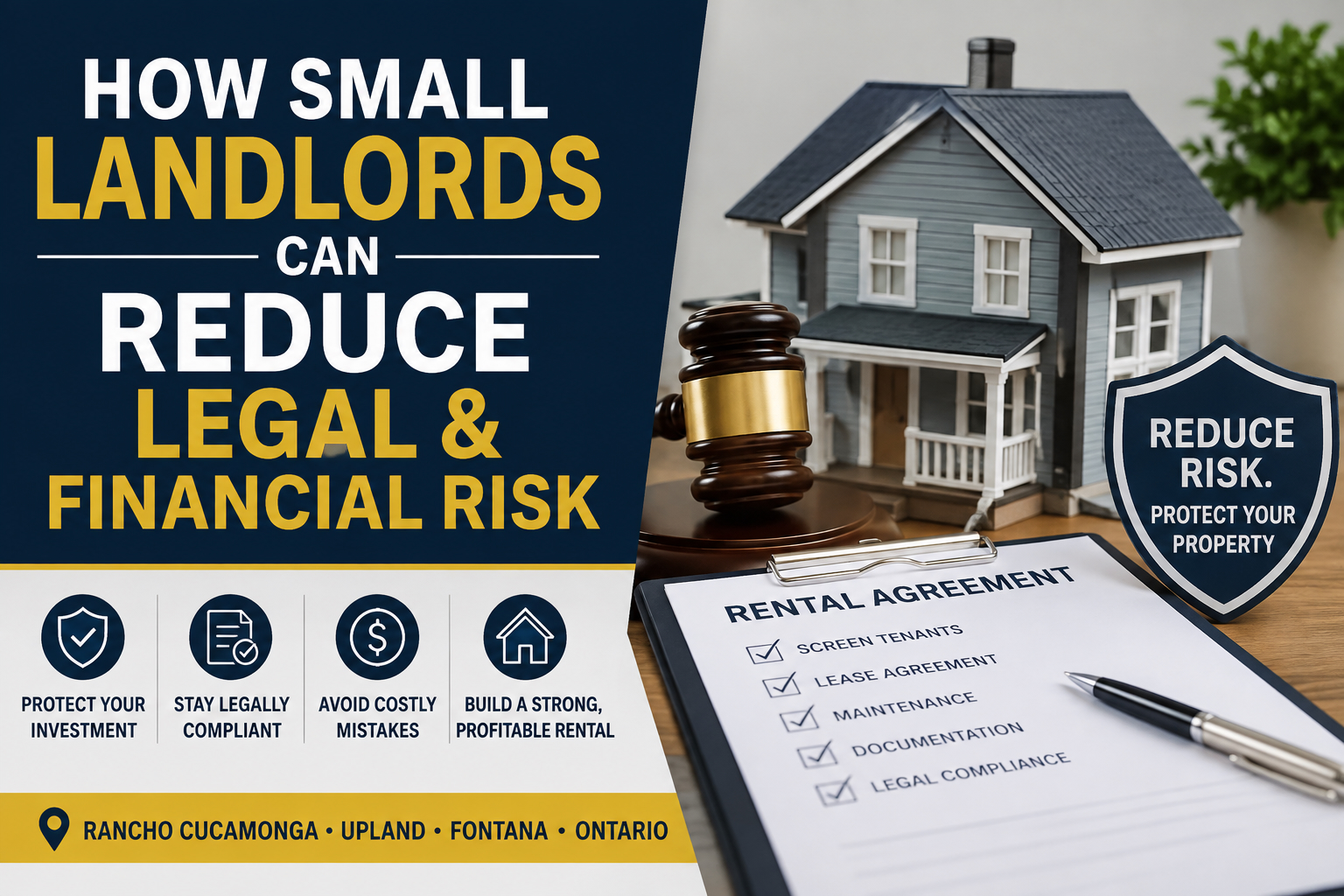 How Small Landlords Can Reduce Legal and Financial Risk