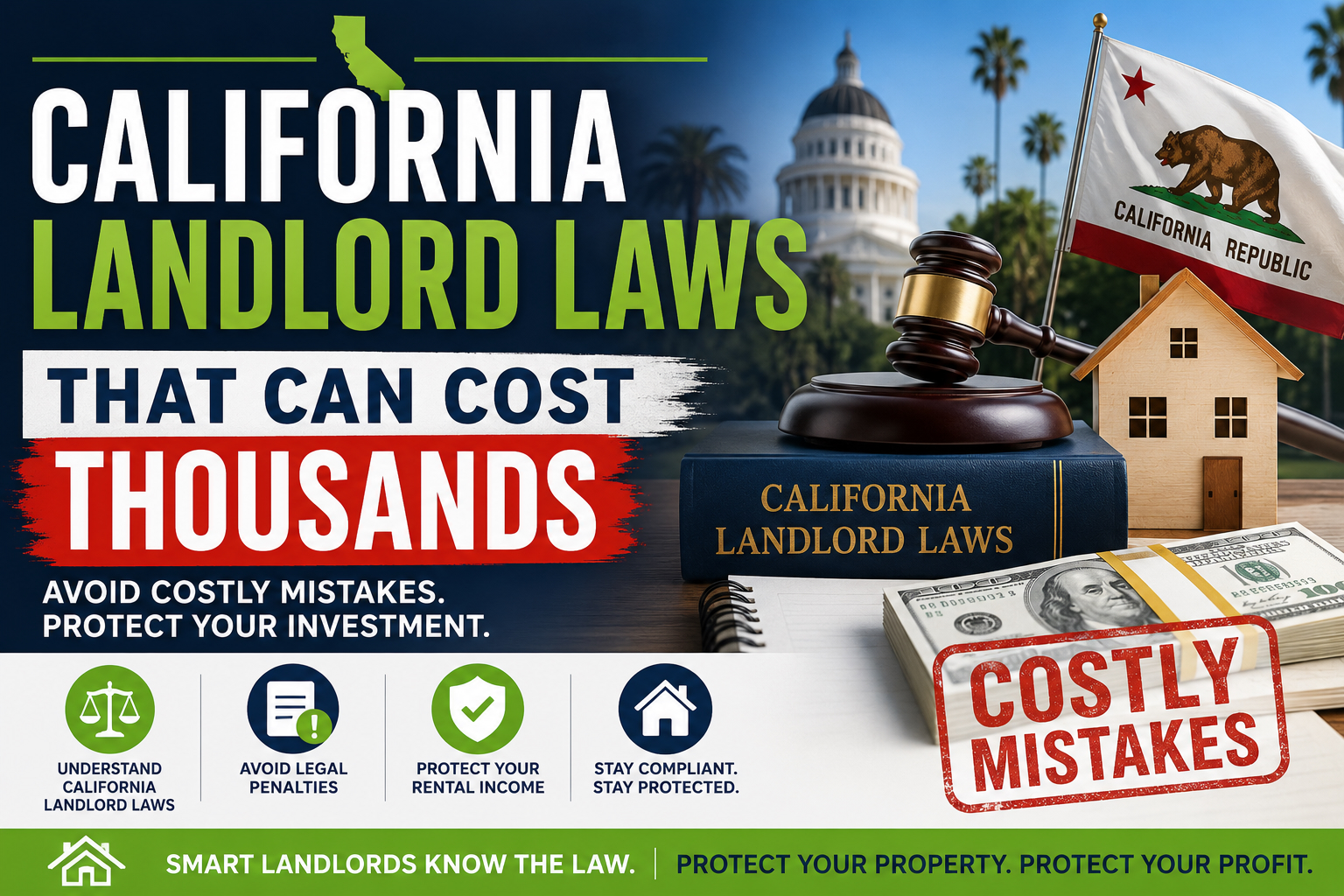 California Landlord Laws That Can Cost Rental Owners Thousands