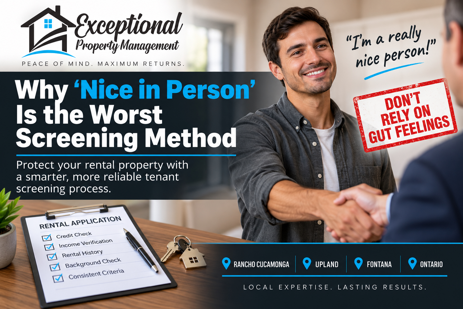 Why “Nice in Person” Is the Worst Tenant Screening Method