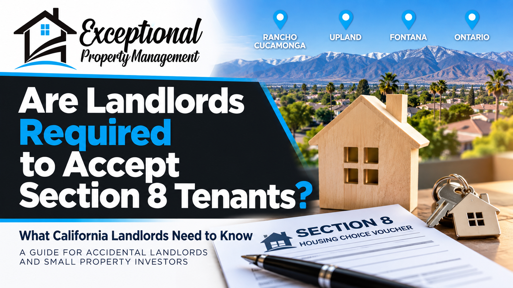 Are California Landlords Required to Accept Section 8 Housing Assistance?