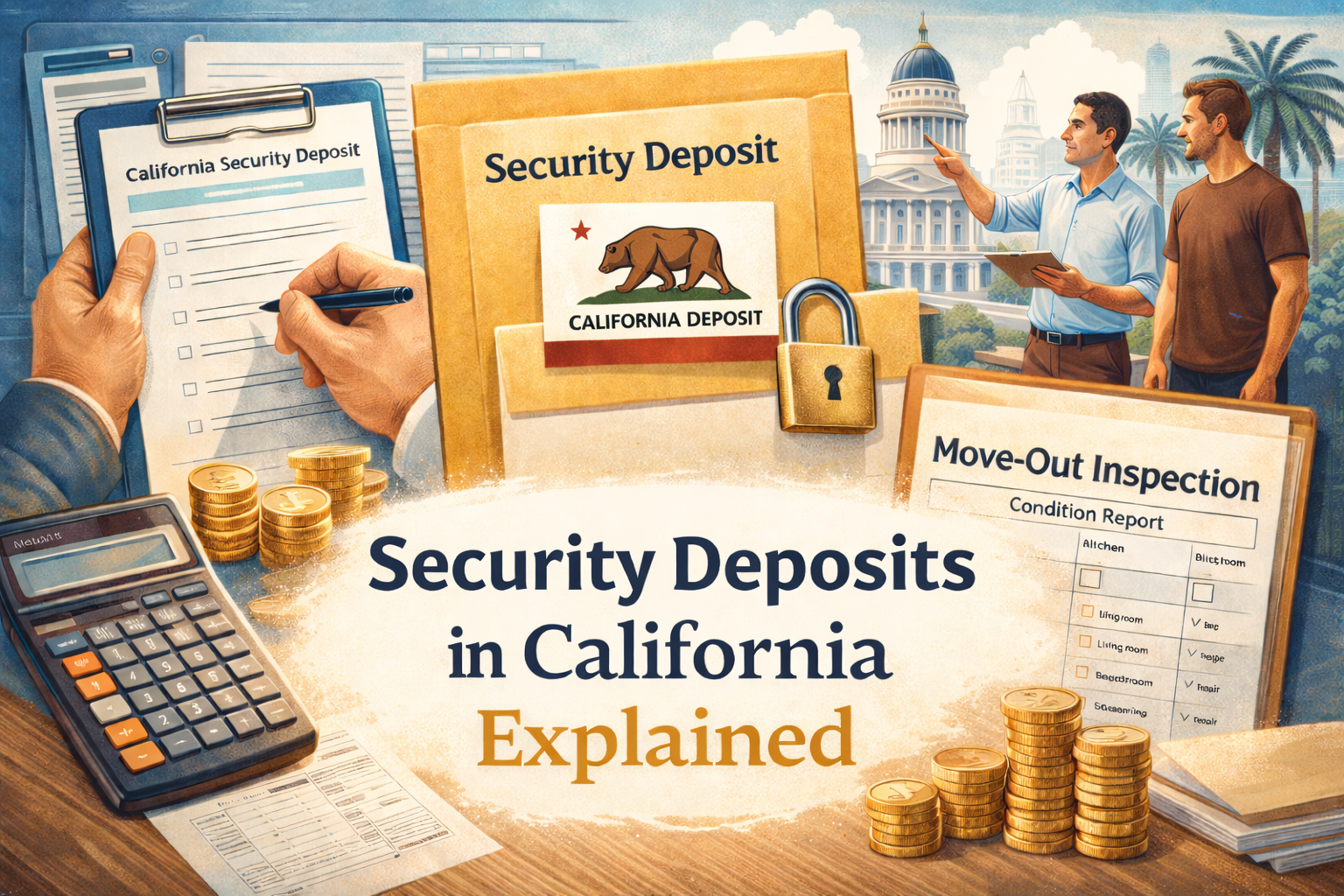 Security Deposits in California Explained: What Every Landlord Needs to Know