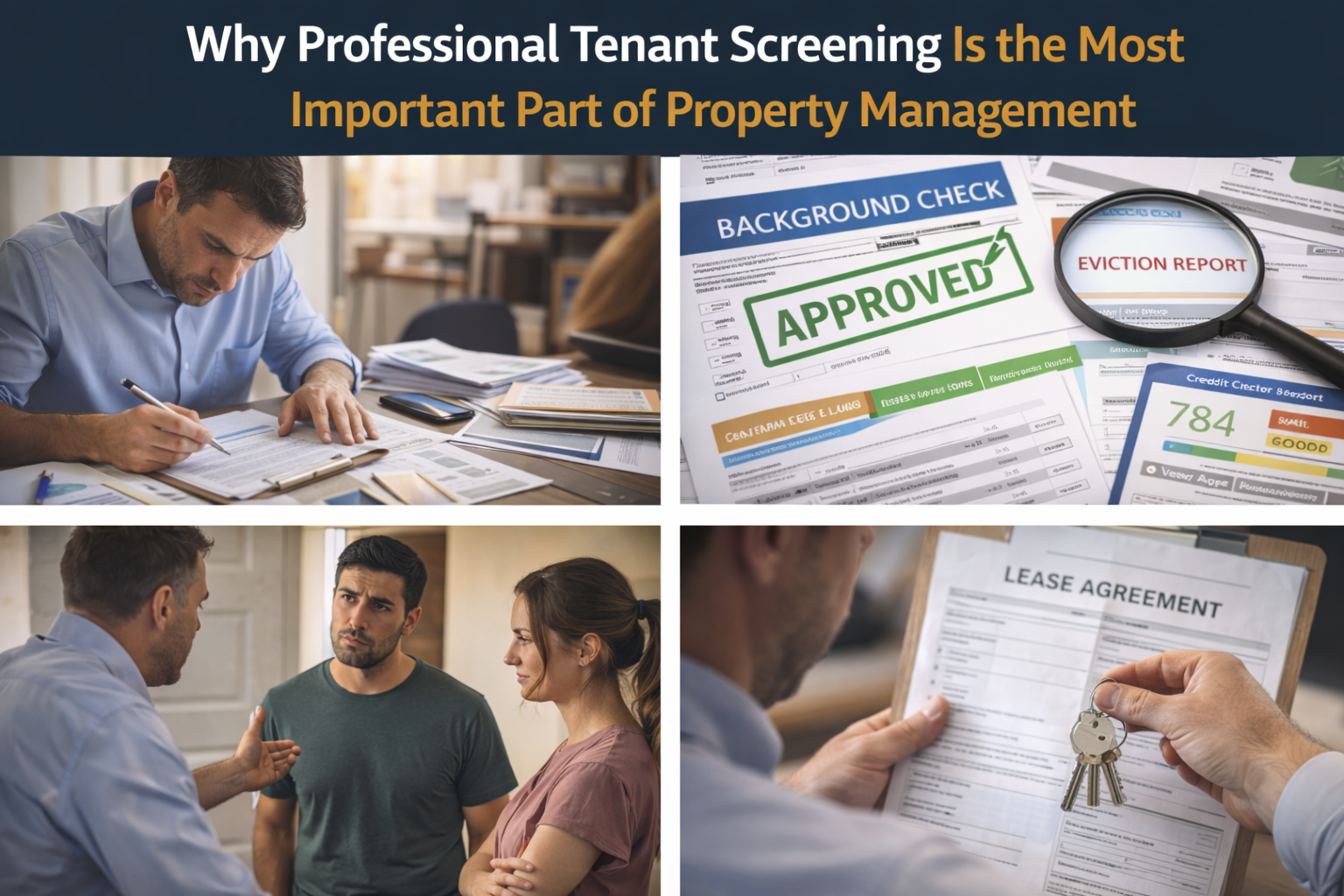 Why Professional Tenant Screening Is the Most Important Part of Property Management